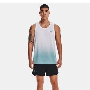 Men's under Armour streaker wind singlet